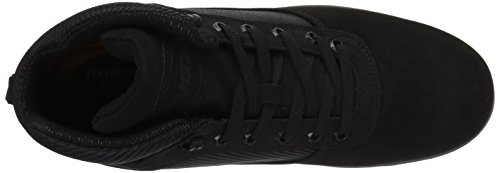 Lugz Bota masculina Zeolite Mid Fashion, Preto/Carvão, 6.5