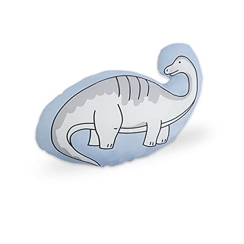 Mooreeke Kids Comforter Set Full Size For Boys, 4 Pcs Blue Dinosaur Full Bedding Comforter Sets- All Season Lightweight Comforter With 2 Pillow Sham And 1 Toy Throw Pillow For Bed Decor #TOP4