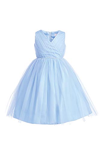 Pink Princess Flower Girl Dresses, Easter, Toddler Size 7-16 Vestidos para Niñas4