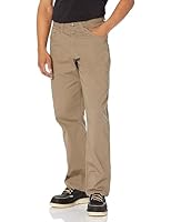 Riggs Workwear by Wrangler Men's Ripstop Carpenter Jean,Bark,34X34