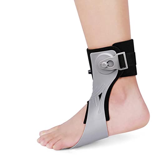 ZR98US Drop Brace 鈥婼tability Up Ankle Orthosis Support with Inflatable Airbag for Hemiplegia Stroke Shoes Walking Foot Stabilizer,A/Right,L,B/LeftL
