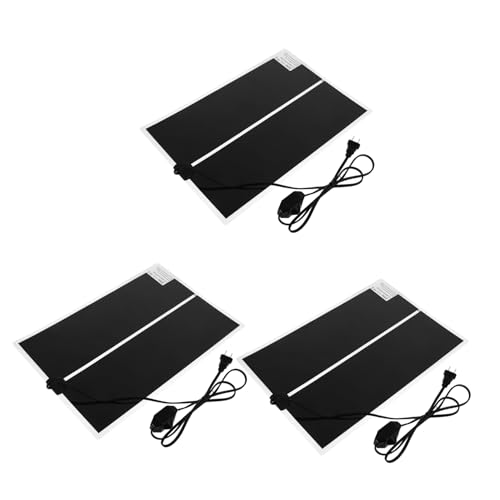 Alfombra térmica para reptiles 3pcs con control térmico