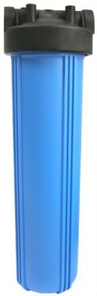 20" Big Blue Filter Housing, Blue/Black, 1" in/out