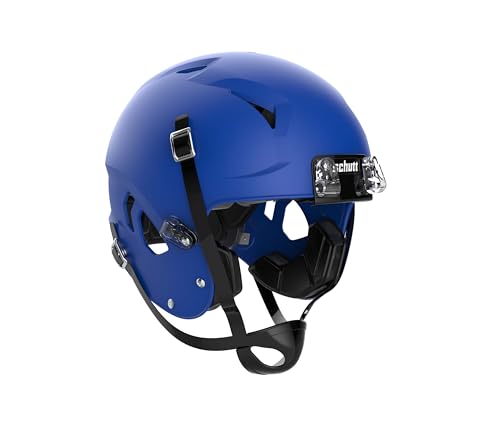 Schutt Sports Vengeance A11 Youth Football Helmet, Facemask NOT Included, Matte Royal Blue, Medium by Schutt - Used condition - US$90.28