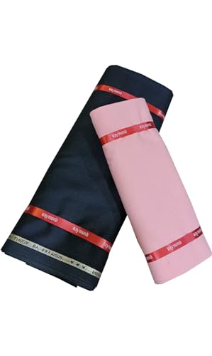 Image of Raymond Men's Unstitched 3.25 Meters Suit Fabric Set with Cufflinks and 1.7 Meters Shirt Piece (Multicolour, All Weather Fabric,Attractive Box,Premium Fabric)