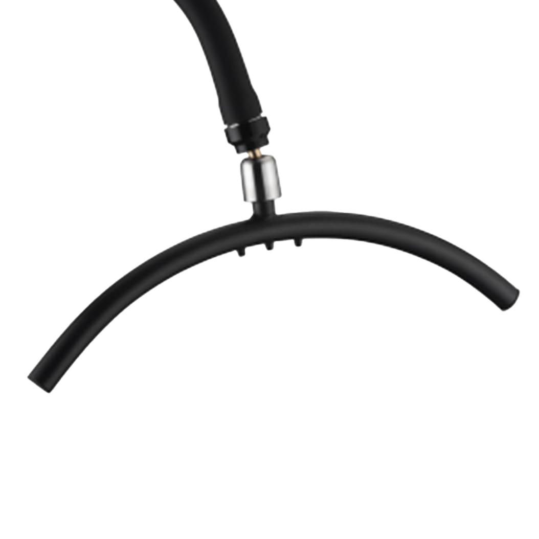 DOCCETTA LAVANDINO KIT UNIVERSALE COMPLETO doccetta classica con acqua-stop e 2 soffioni TUBO FLESSIBILE PER LAVATESTA PARRUCCHIERE - BARBIERE -