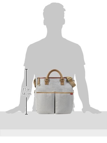 Bolsa Maternidade, Coleção Duo Limited Edition, Skip Hop, Bege, 33 x 11 x 35 cm