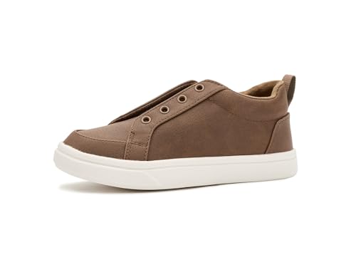 TOMS Cruz Mid Sneaker, Toffee Microsuede, 1.5 UK, Microgamuza Toffee, 34.5 EU