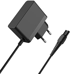 Bouge 15V Elektrorasierer Ladegerät Netzteil Kompatibel für Philips Norelco Series 9000 8000 7000 5000 3000 2000, Aquatec, Arcitec, Powertouch, Grooming Kits Netzkabel, Ersatz HQ8505 Ladekabel