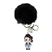 Produktbild Cerdá Schlüsselanhänger Acryl Pompom Lol, 18 cm, Schwarz