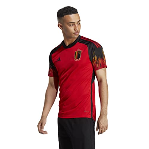 [adidas] メンズ ベルギー代表 ホームレプリカユニフォーム 