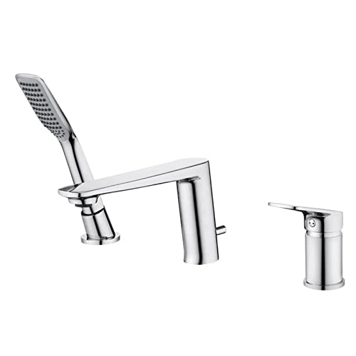 Mélangeur de Bain LWX en Laiton Haute Qualité avec Douchette Chic