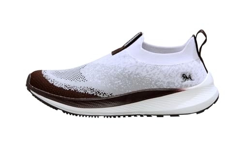 Image of Neeman's Blend Knit Slip-On Sneakers for Men | Stylish Casual Shoes with Padded EVA Insole | Breathable Lightweight Footwear | Everyday Sneaker for Boys