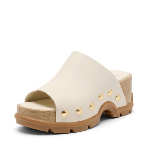 Amazon.ca: Sorel Women's Roam'N Slide Platform Sandal, Chalk/Gum 2, 8.5