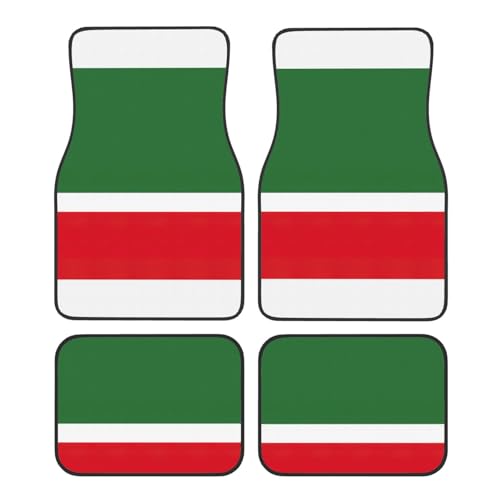 Alfombrillas para coche con bandera de la República de Chechenia juego completo de alta calidad