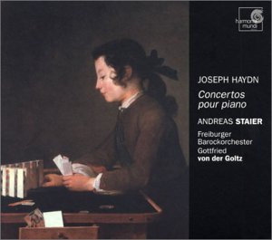 Joseph Haydn: Keyboard Concertos [Audio CD] Andreas Staier, pianoforte and Freiburger Barockorchester, conductor G. von der Goltz