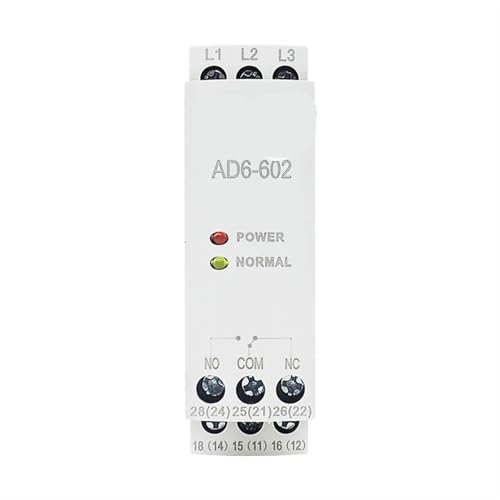 Relais de protection triphasée AD6-602 2NO2NC 200-500VAC réinitialisation automatique