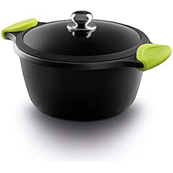 Cacerola Fundix FUNDIX Cacerola, Aluminio, Negro Y Verde