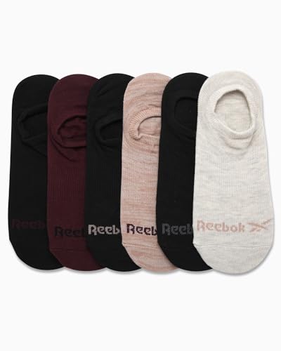 Reebok Women's Athletic Socks - 6 Pack No Show Liner Socks4