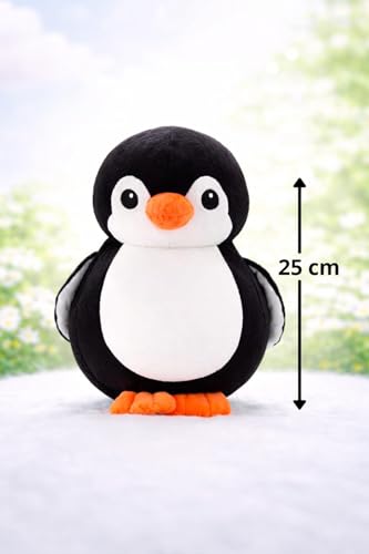 Image of Soft Plush Toy Combo Set of 4 - Cute Doll, Penguin, Bunny Hoodie & Panda in Basket Stuffed Toys for Kids Boys & Girls | Soft Toy Gift Set for Birthday & Baby (Multicolor, Pack of 4)