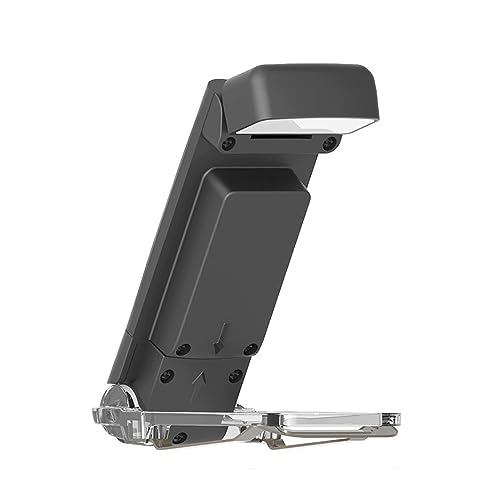 NATEFEMIN Rechargeable Book Reading Light, Mini Size Clip to The Book Design LED Eye Care Clip on Book Light for Reading in Bed
