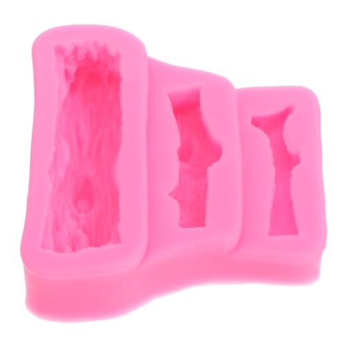 HOLIDYOYO Baumstamm Silikonform Fondant Form für Kuchendekoration DIY Schokolade Pralinen Backen Polymer Clay Party Zubehör Detaillierte Struktur Flexibel Vielseitig Einsetzbar