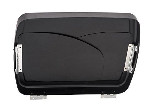 Image of Flame King YSNHT600 2-Burner Built-in RV Cooktop Propane Stove, 7200 and 5200 BTU Burners, Self-Igniting, Cover Included, Silver, 18.5 inch x 13 inch x 4.5 inch