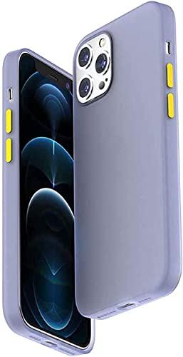 Coque iPhone 12 et 12 Pro bleu en gel souple translucide antichoc 6,1 pouces