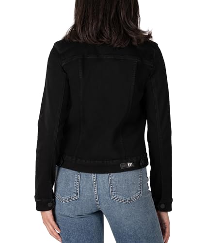 KUT from the Kloth Women's Julia Crop Jacket with Drop Shoulder Regular Waistband2