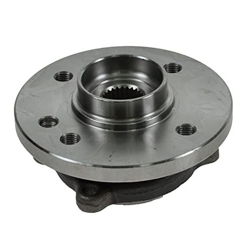 Image of TRQ 2 Piece Front Wheel Bearing & Hub Assembly Set for 2002-2006 Mini Cooper