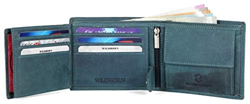 Image of WildHorn customised Gifts for Men | Personalized Leather Wallet for Mens -Name /Logo Printed on Wallet I New Customized Giftings for Men Boy Love Husband Employees Clients