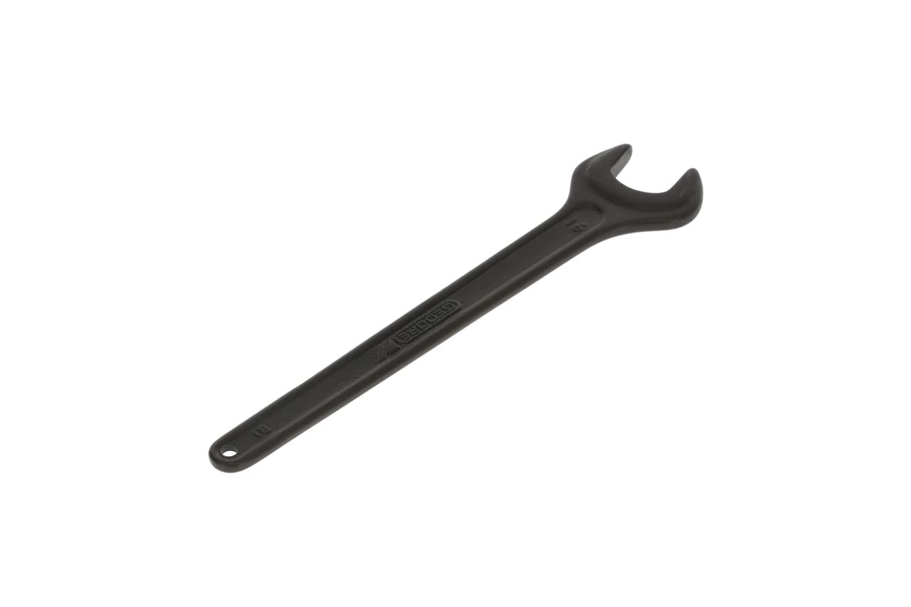 GEDORE Single Open-Ended Spanner 16 mm with Hanging Hole, High-Quality Vanadium Steel, Anti-Glare Look, Manganese Phosphated - Image 3
