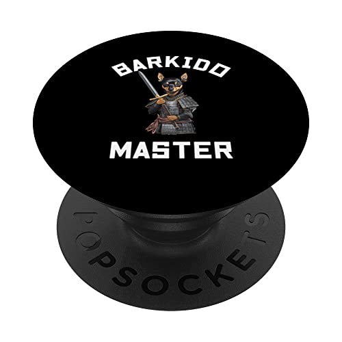 Miniatura Pinscher Barkido Master PopSockets PopGrip Intercambiable