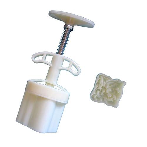 YCHUCH Ice Skin - Moldes para tartas de luna con sellos de mariposa, herramienta de prensa para los amantes de los postres