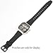 WRISTARMOR Resin Watchband Accessories Compatible with Caiso W800HG AE1500WH AE1200WH AE-1300WH W-219H W218H F108WH Mens Watch Strap Sport Waterproof Replacement Band (W black buckle)