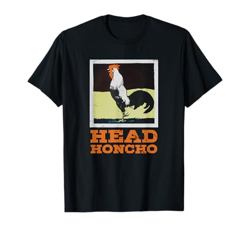 Head Honcho - Ilustración de gallo vintage, regalo perfecto para jefe Camiseta