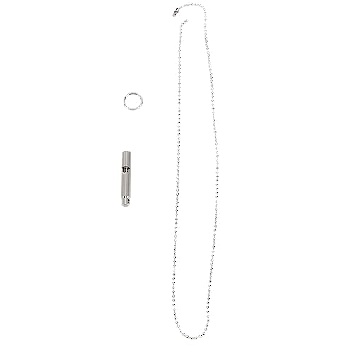 Apito de Titânio EDC, Apito de Emergência de Titânio 120db para Pesca para Acampamento