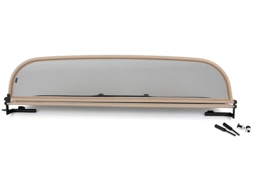 Coupe-vent DB9 Volante beige filet anti-remous pour cabriolet