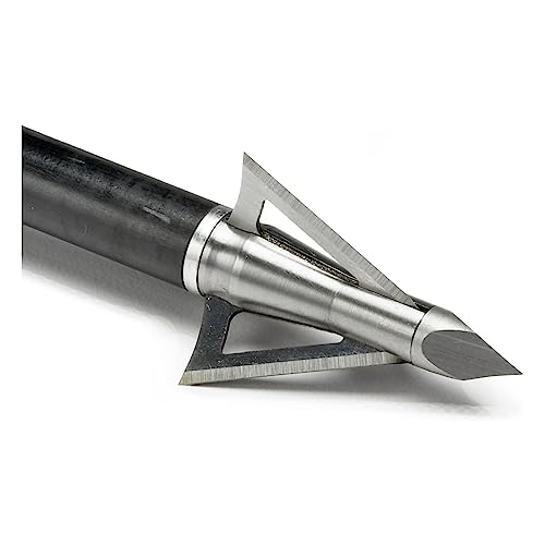 Excalibur Boltcutter 150 Grain 1 1/16" Cutting Diameter Stainless Steel Durable Accurate Hunting Crossbow Arrow Broadheads - 3 Pack - Thumbnail 2