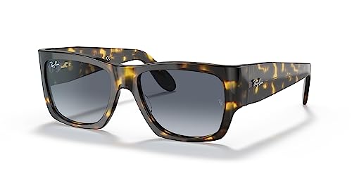 Lunettes de soleil Ray-Ban 0RB2187 homme protection solaire tendance Yellow Havana 54