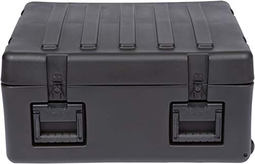 SKB Cases 3R2621-10B-EW R-Series 2621-10 Waterproof Utility Case with Wheels, LLDPE Polyethylene Impact Resistant, Pressure Relief/Breather Valves, Stainless Steel Latches and Hinges