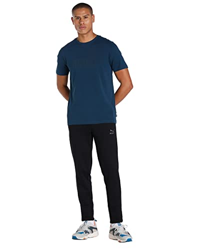Image of Puma Men Cotton Solid Regular Fit Tees