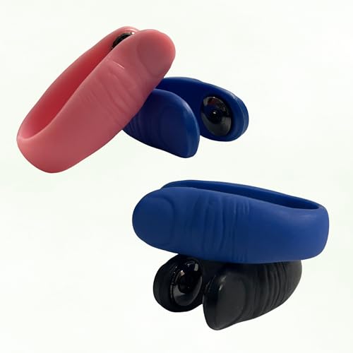 Image of (Pack of 8) Magnetic Acupressure Point Clip - Hand Stress Relief & Diabetes Management - Wearable Thumb Massager for Blood Sugar Control(Assorted Colour)