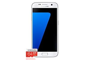 Samsung Galaxy S7 Smartphone Bundle (5,1 Zoll (12,9 cm), 32GB interner Speicher) + Samsung EVO Plus 64GB Speicherkarte - Deutsche Version