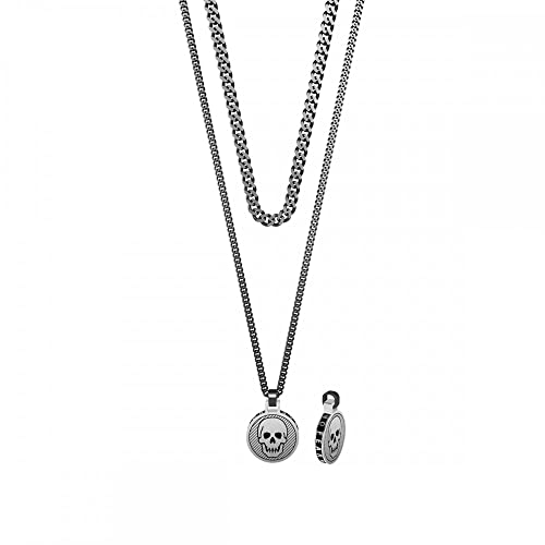 Collana Kidult In Acciaio Teschio | Coraggio – Symbols – 751197