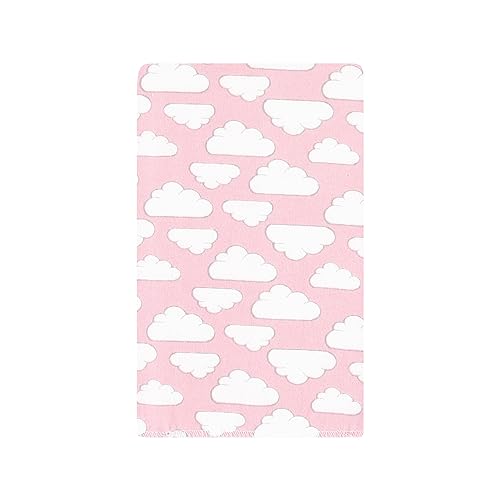 Image of Hudson Baby Unisex Baby Cotton Poly Flannel Burp Cloths, Girl New Elephant 10-Pack, One Size
