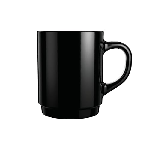 Luminarc Mug 25cl Empilable Noir 6 pièces