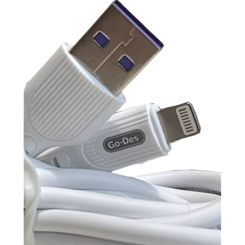Go-Des Go Des Fast Cabel Charging And Data Sync Ultra High Speed 3m for iPhone