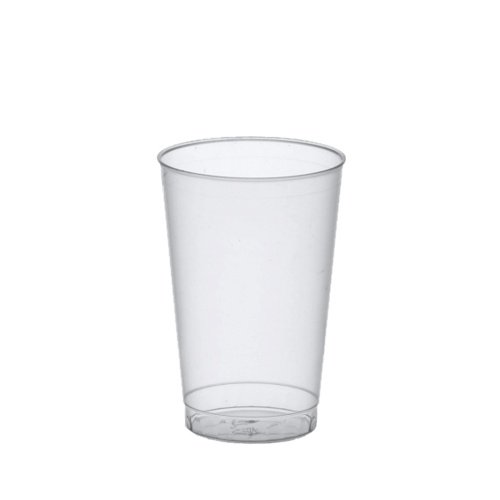 25 Vasos, PP 0,3 l Ø 7,8 cm · 11,8 cm translúcido irrompible