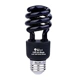LILAIT CFL 13 Watt UV Blacklight Bulbs CETL Approved E26 Base 120V for Indoor and Outdoor (UV Black)